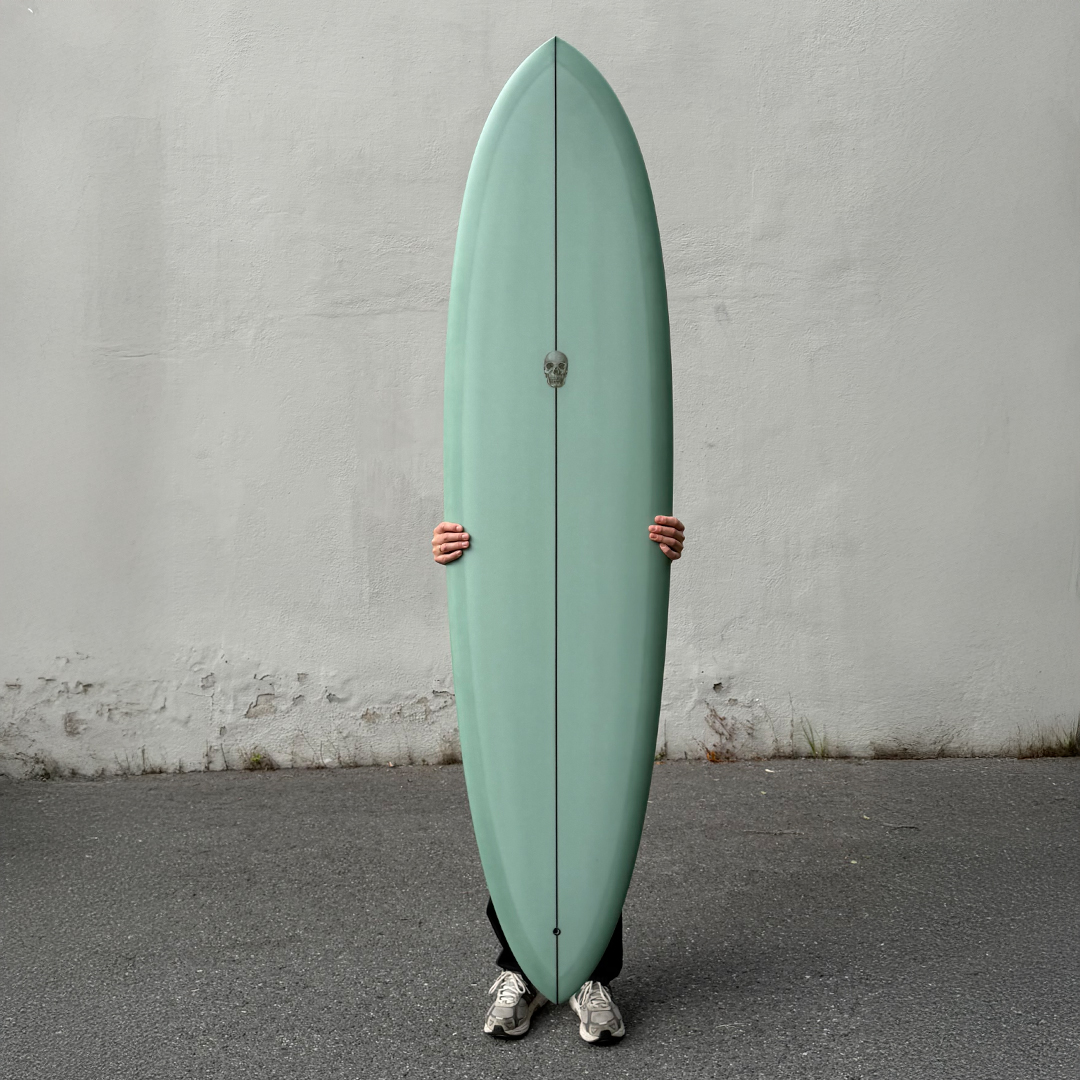 Christenson C-Bucket 7'2 mid-length surfebrett