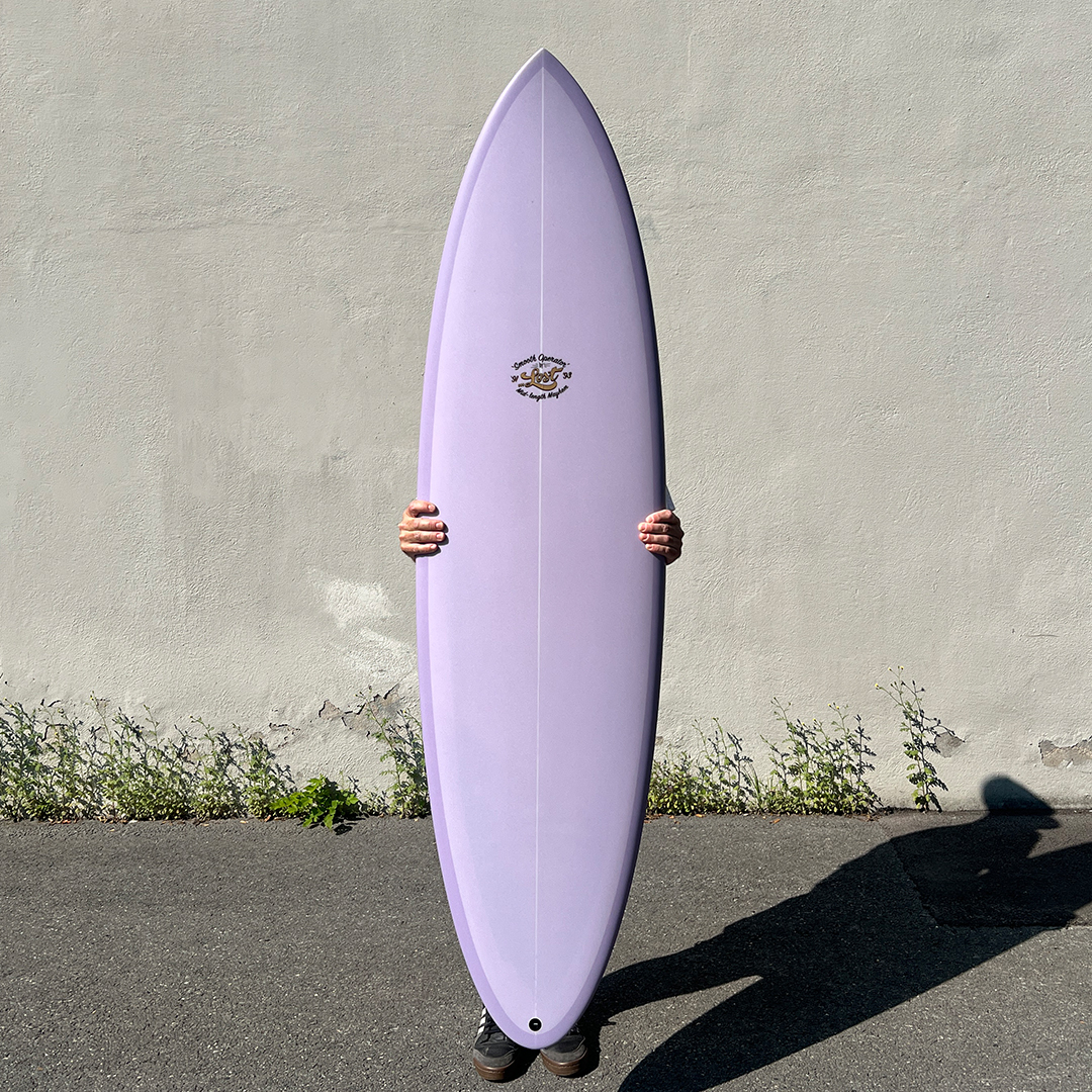 Lost Smooth Operat 6’6” ブルー Lost Smooth Operator 6'8 Twinzer (40.75 L) Surfebrett - Purple